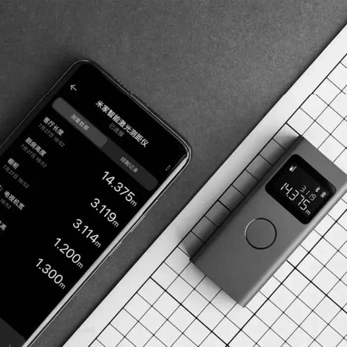 Xiaomi Mijia télémètre Laser intelligent ruban à mesurer fonctionne avec l'application Mi Home