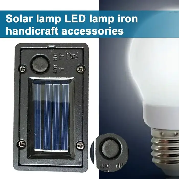 Boîtes de rangement à batterie solaire pour bricolage