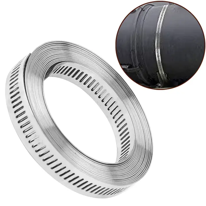 Grands colliers de serrage réglables de 9