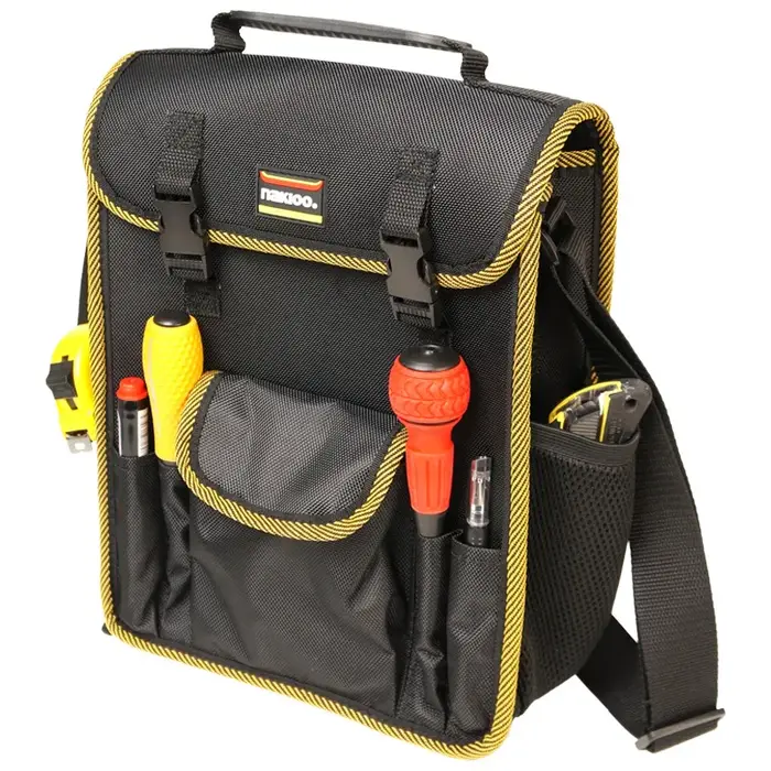 Kit d'outils pour électricien, sac d'électricien multifonctionnel robuste et Durable, sac de rangeme