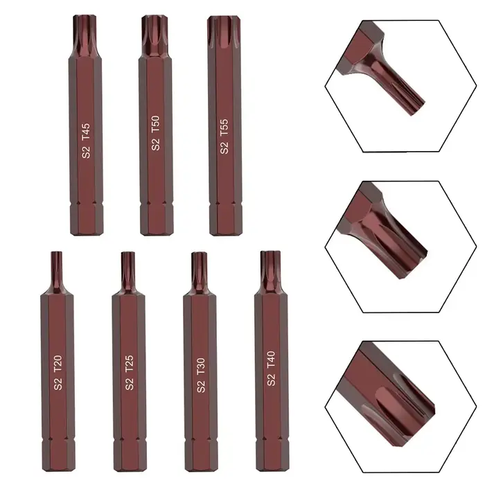 Embouts de tournevis électriques Torx