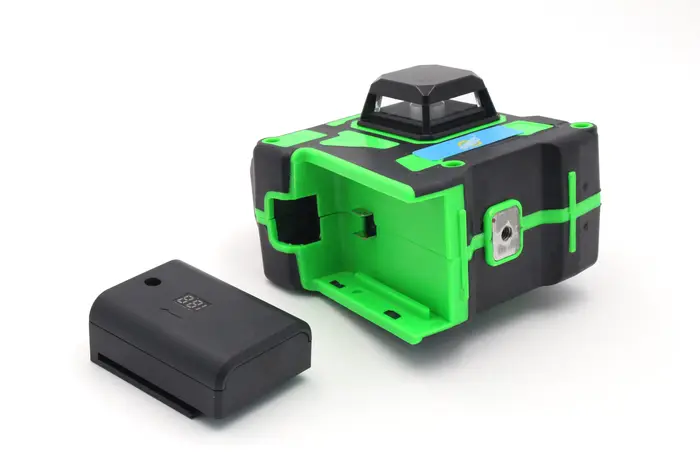 Niveau laser rotatif automatique 3D à ligne croisée verte auto-nivelant