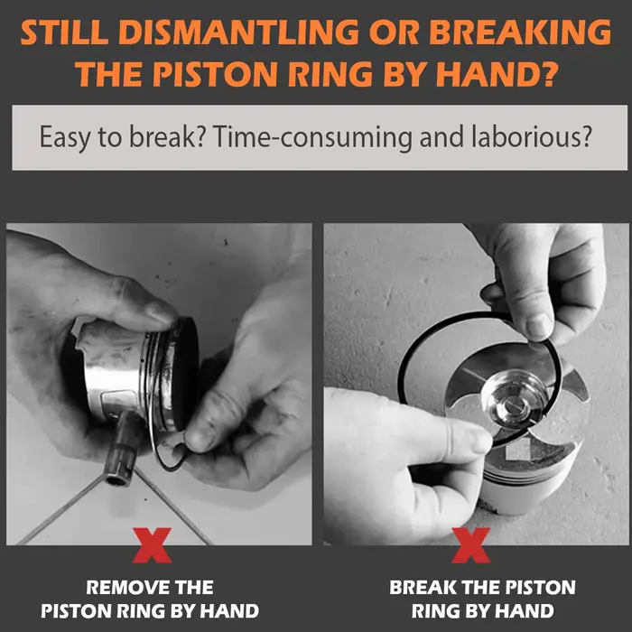 Installateur de segments de piston avec pince