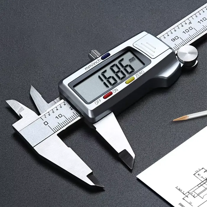 Outil de mesure, calibre numérique en acier inoxydable