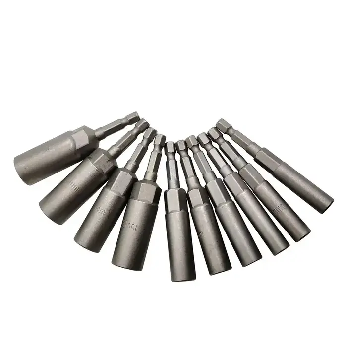 Krachtige 5.5mm-19mm douilles à douille hexagonale jeu de tournevis à écrou outils de poignée de tou