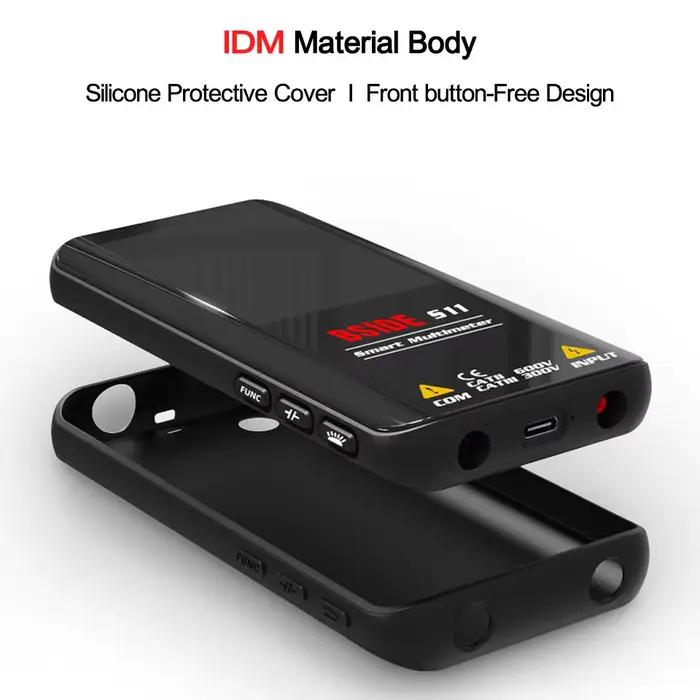 BSIDE multimètre numérique testeur d'électricien intelligent Charge USB T-RMS DC capacité de tension