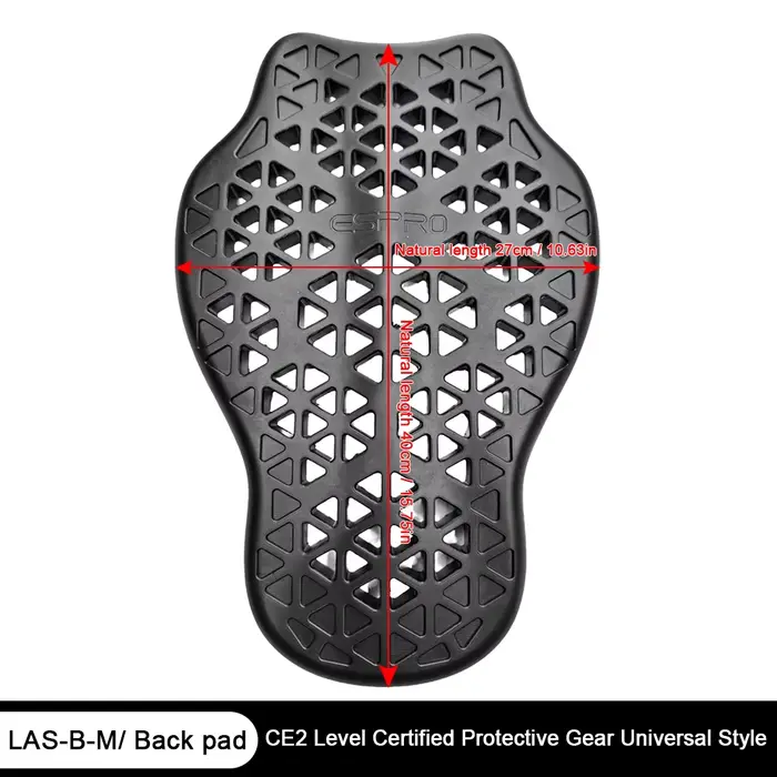 Armure de Protection arrière pour moto