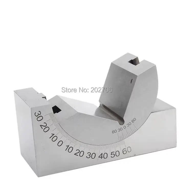 Fraiseuse pièces de précision tampon réglable 0/30/60 jauge d'angle débogage V bloc pêcheur haut outil AP25 AP30 AP46 pour la mesure