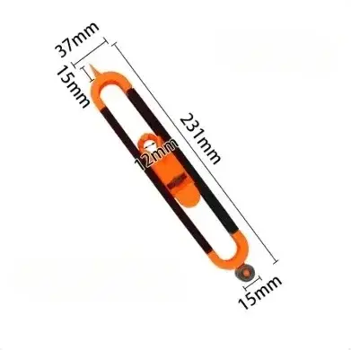 Compteur de contours pour dessin de frontière