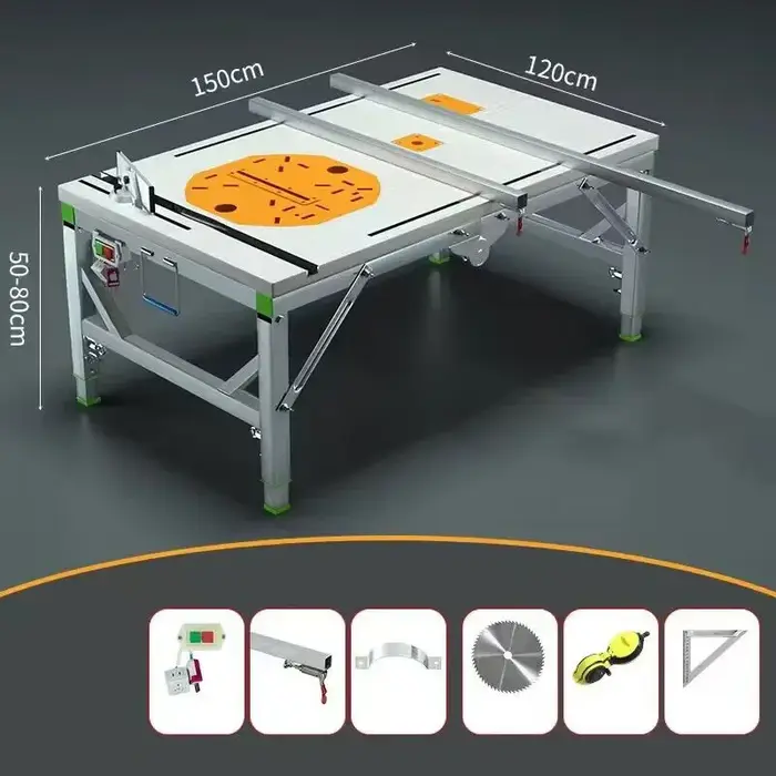 Bricolage établi pliant multifonctionnel travail du bois