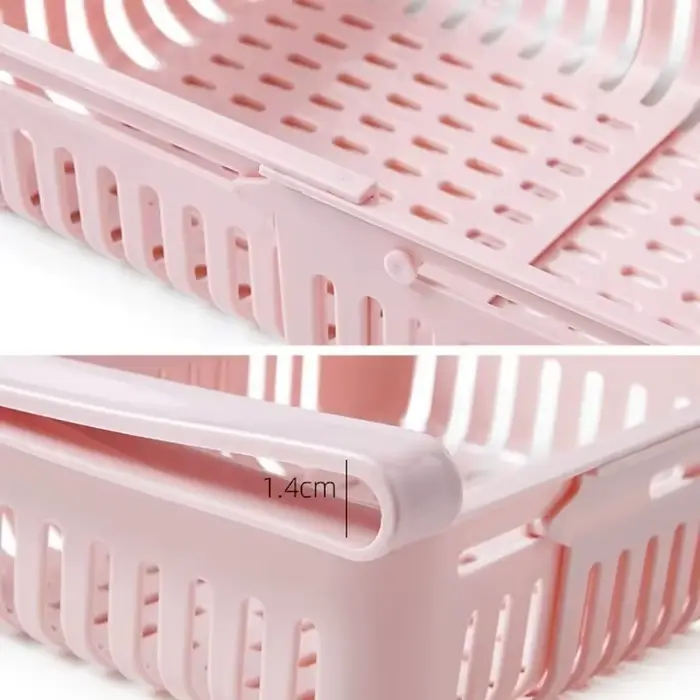 Boîte de Rangement Alimentaire en Plastique pour Réfrigérateur