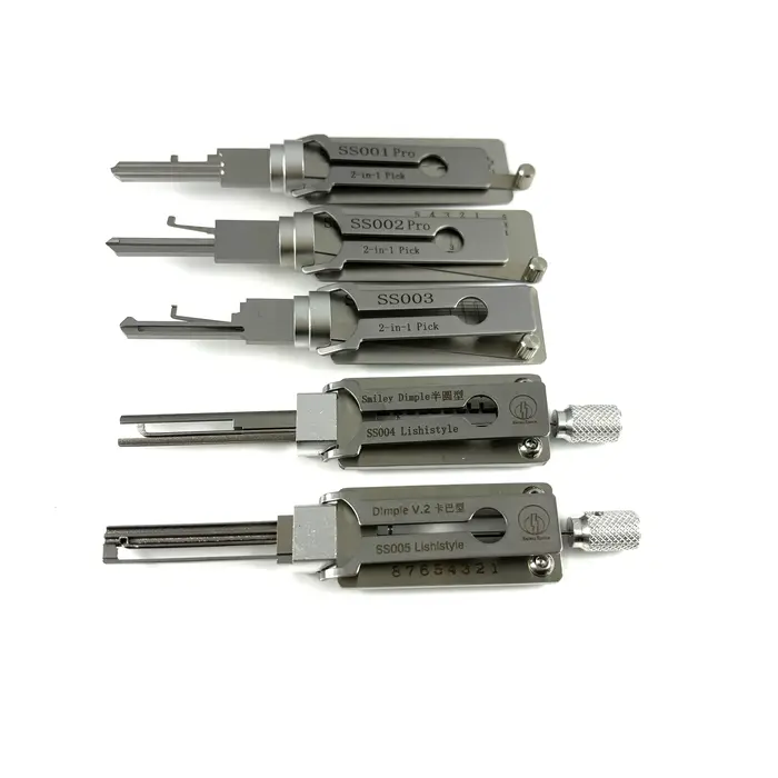 Ensemble de 5 outils de serrurier SS001 SS002 SS003 SS004 SS005