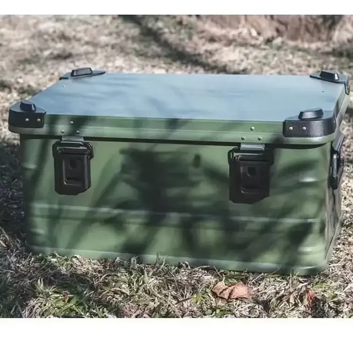 Mallette de rangement portable en alliage d'aluminium et de magnésium pour voiture
