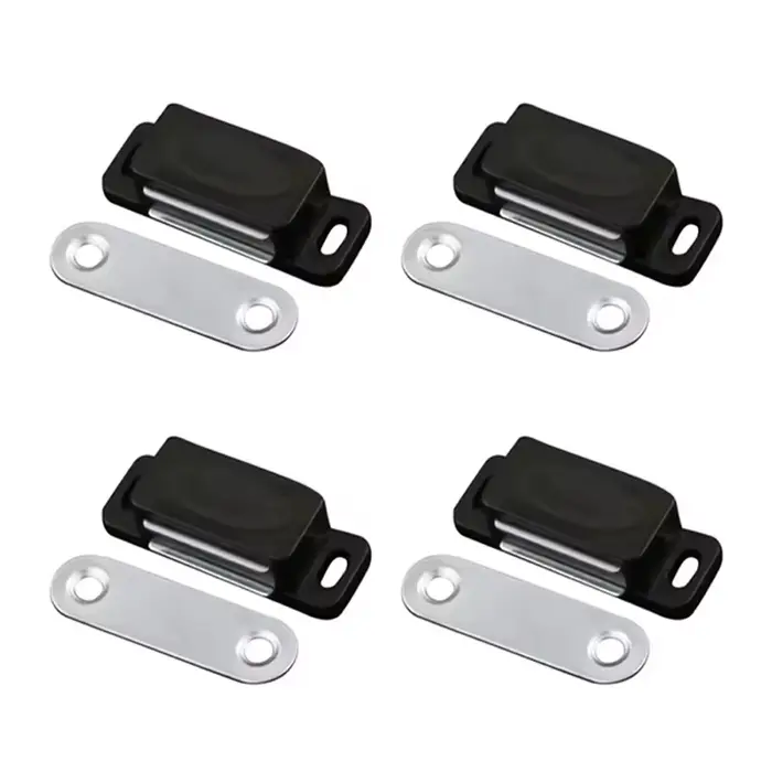 4/8 pièces Ferme-porte magnétique pour armoire, Verrou magnétique, Ferme-porte de placard, Accessoir