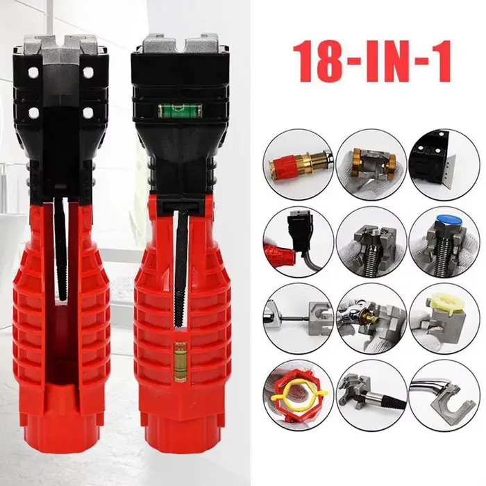 Outil d'installation de robinet et d'évier 18 en 1