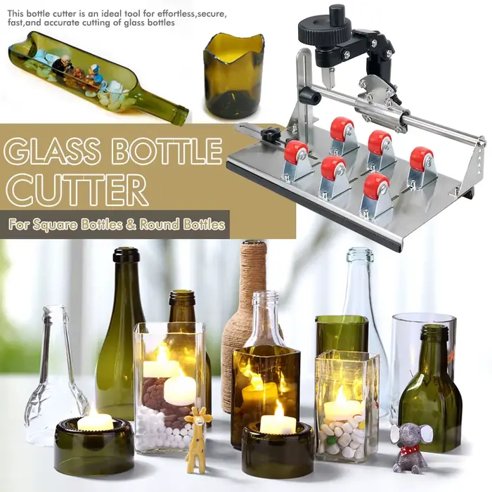 Coupe-bouteilles en verre amélioré - Outil de découpe