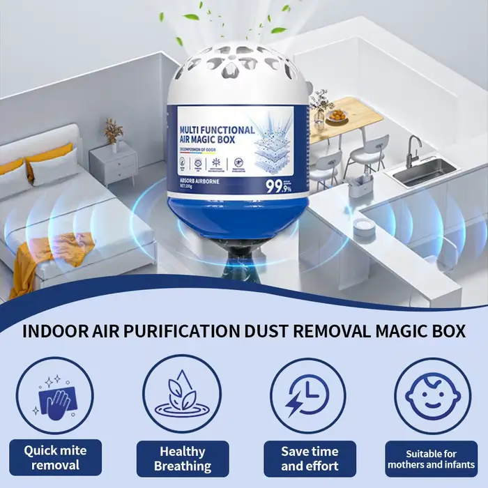 Boîte magique multifonctionnelle pour la purification de l'air