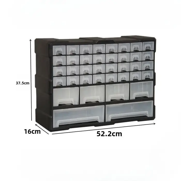 Boîte de rangement de pièces de Type tiroir en plastique