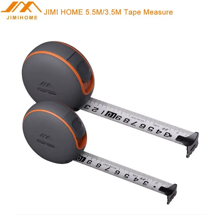 JIMI HOME 5.5M/3.5M auto-verrouillage Portable ruban à mesurer enduit règle