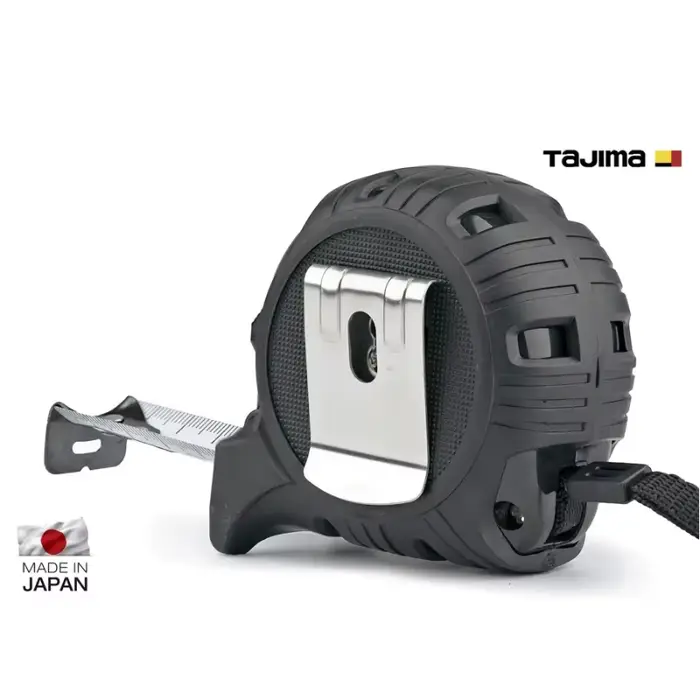 Mètre Ruban de Construction Japonais Tajima 5m x 19/25mm - Rétractable