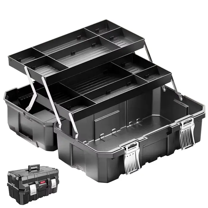 Boîte à outils pliante multicouche