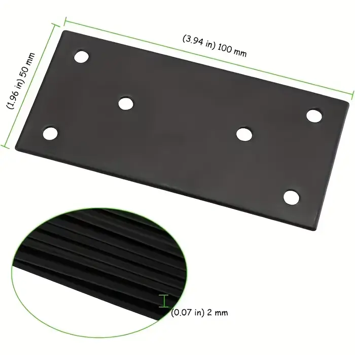Supports de meubles plats en acier inoxydable