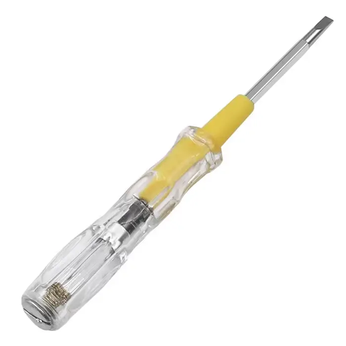 AC 100-500V Tension Testeur Stylo Double T￪te Amovible Tournevis Multifonctionnel Stylo D'essai ￉lec