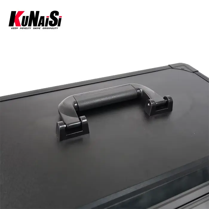 Boîte à outils de voiture dure noire multifonctionnelle durable