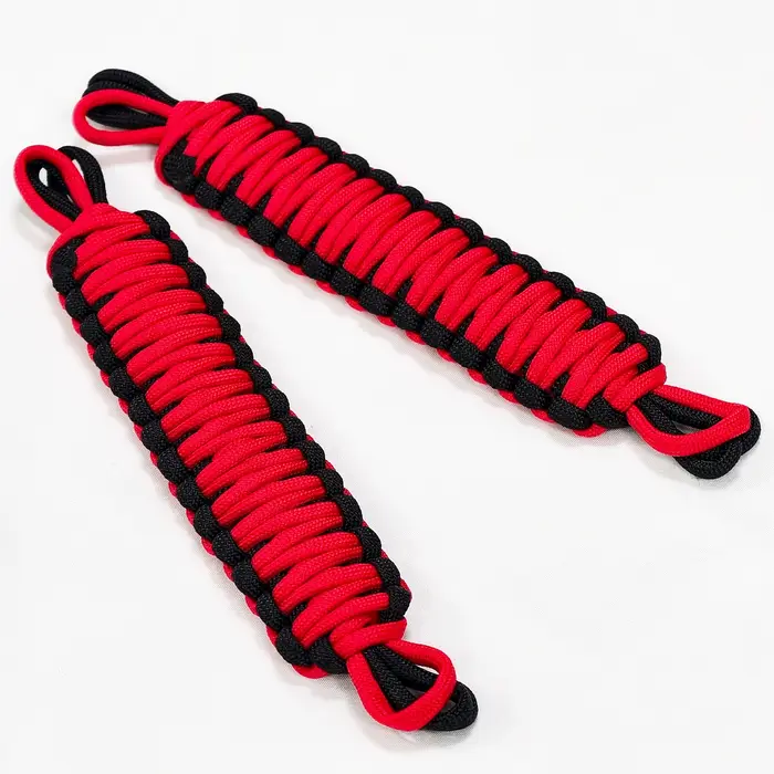1 paire de sangles de limitation de portière de voiture en paracorde