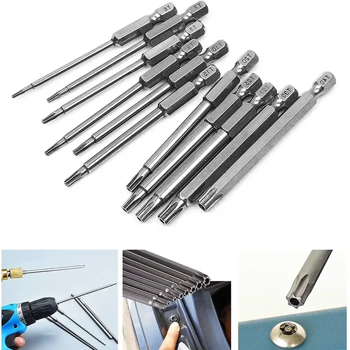 Tournevis à tête de sécurité Torx