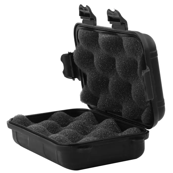 Boîte de rangement de 2 tailles avec matériau antichoc intégré, conteneur de survie en plein air Por