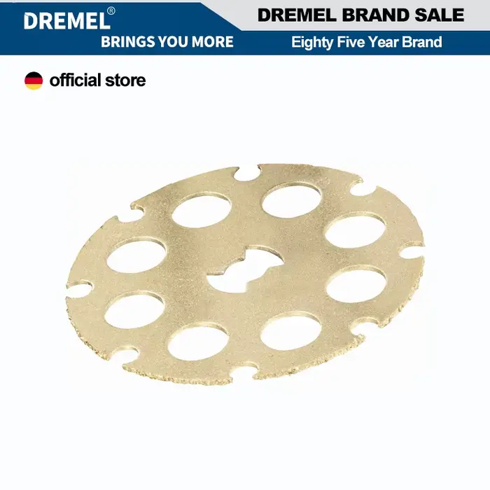 Dremel – roue de coupe en bois EZ544 EZ Lock, moyen pour couper et façonner sur les bois mous et dur