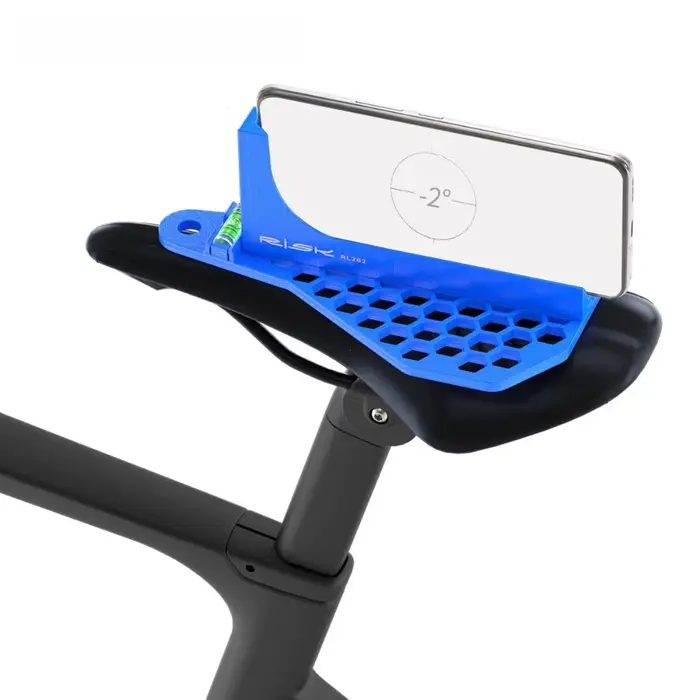 Outil de mesure d'angle horizontal pour selle de vélo