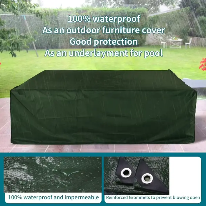 Bâche PE imperméable grande feuille