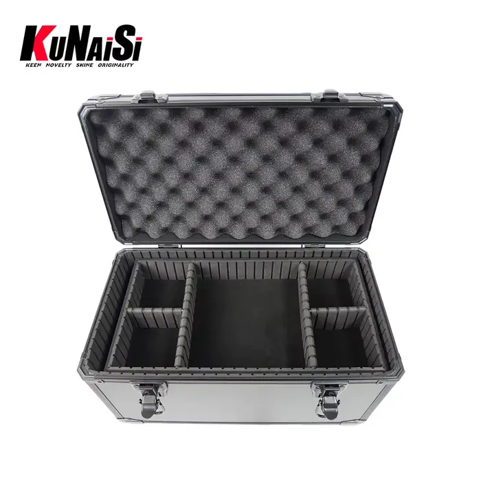 Boîte à outils de voiture dure noire multifonctionnelle durable