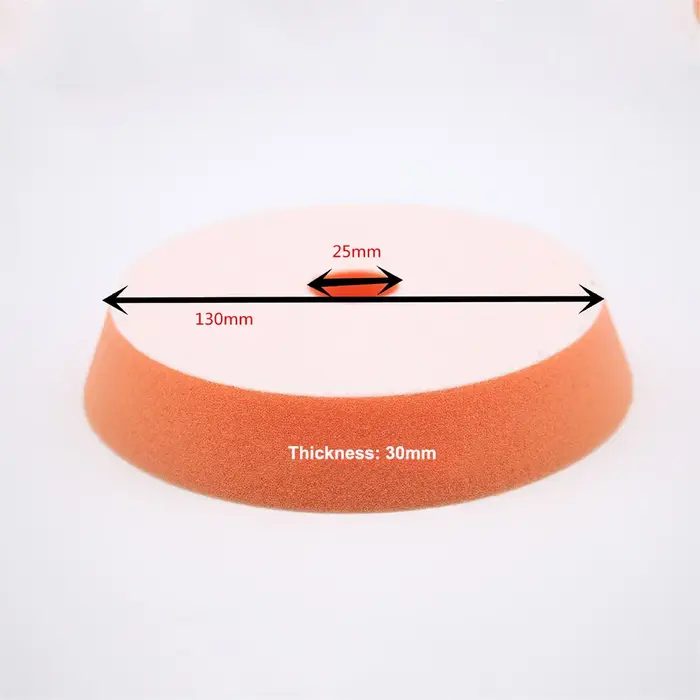 Kit de tampons de polissage en éponge de 6 pouces, 5 pièces, tampons de cire pour polisseuse de voit