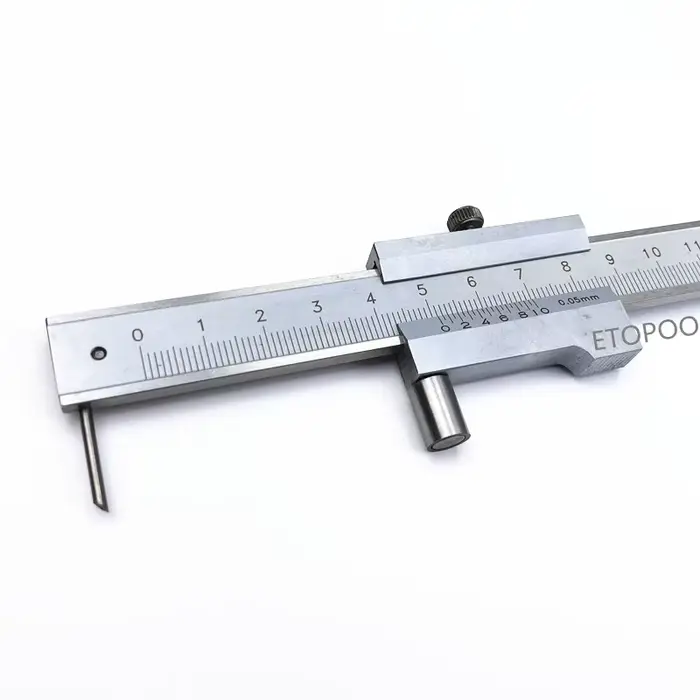 Pied à coulisse de marquage 0-200mm avec traceur en carbure, règle de jauge de marquage parallèle, I