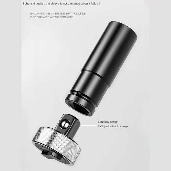 Mini clé à cliquet réglable en alliage d'aluminium
