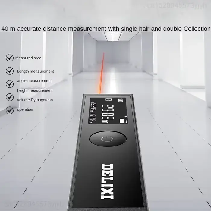 Nouveau DELIXI télémètre Laser règle électronique Portable