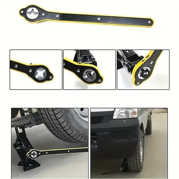 Clé à cliquet pour cric de voiture