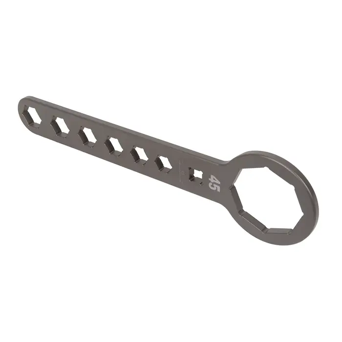 Clé à capuchon de fourche 40mm/41mm/45mm/46mm/48mm/50mm avec outil de réparation de clé d'amortisseur à 8 angles