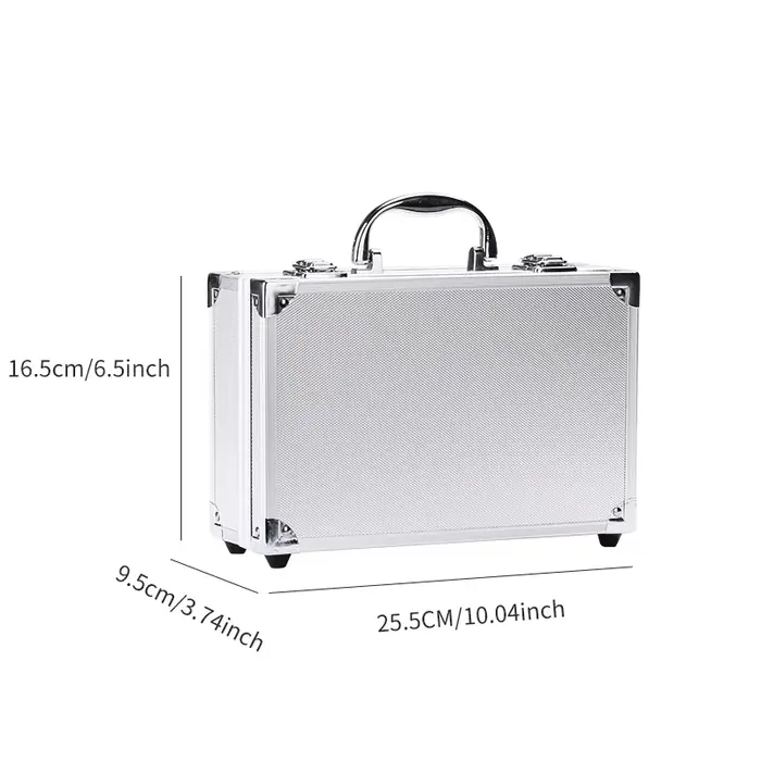 Boîte à outils en aluminium-stockage portable et polyvalent pour outils