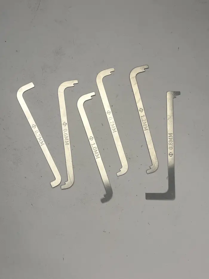 Ensemble d'outils professionnels en acier inoxydable