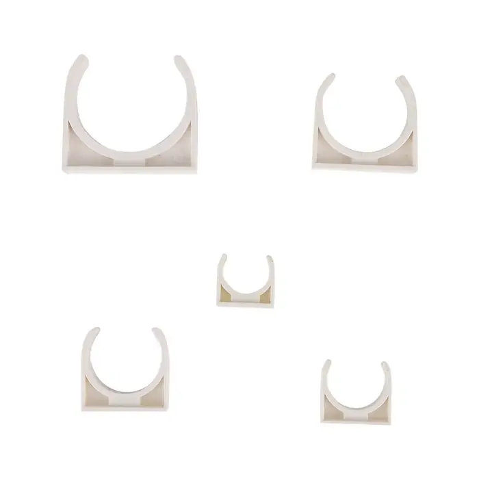 5 pièces 20/25/32/40/50mm colliers de serrage en PVC Support de tuyau d'eau connecteurs de tuyaux en PVC