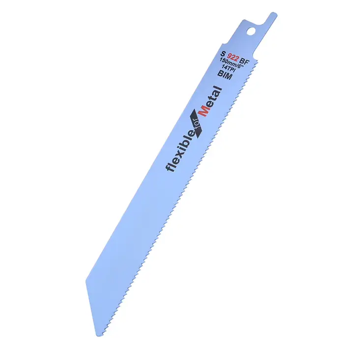 5 pièces lame de scie alternative en métal Kit de coupe pour le travail du bois outil électrique 150mm / 5