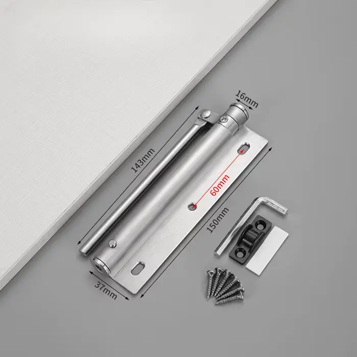 Ferme-porte automatique en acier inoxydable, interrupteur de fermeture de porte battante, conception