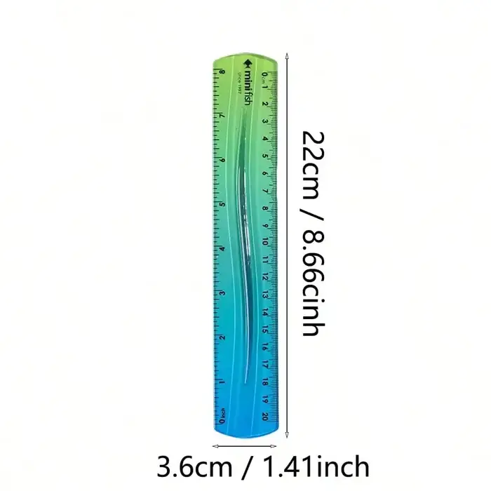 Règle souple et Flexible de 20cm/15cm