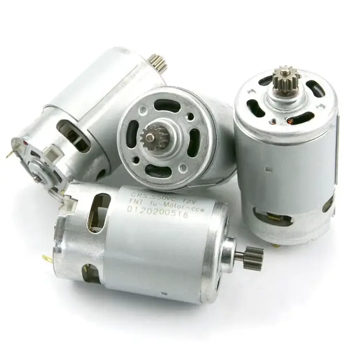 Moteur ELecaccelerMotor CC pour perceuse et tournevis