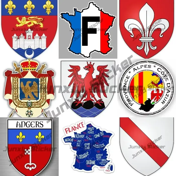 Autocollants France armoiries Bordeaux