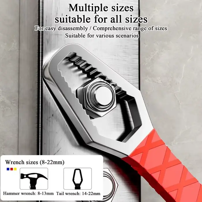 Maillet de forgeage en acier à haute teneur en carbone avec manche ergonomique